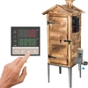 Ahumador de jardín 200 L dragON Wood 100E - a leña, con módulo calefactor eléctrico y controlador - 12 