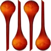 Bolas de riego TRANSPARENTES ÁMBAR 4uds. - 9 
