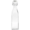 Botella de 1 L con cierre hermético - cuadrada ['botella para alcohol', ' botellas decorativas para alcohol', ' botella de vidrio para alcohol', ' botellas para aguardiente casero para bodas', ' botella para licor casero (nalewka)', ' botella para vino', ' botellas para vino', ' licor casero (nalewka)']