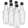 Botella de 500 ml para vodka, con tapón de rosca negro, 6 uds. - 13 