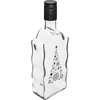 Botella Klasztorna 500 ml con tapón de rosca, estampado «Árbol de Navidad», 1 ud. - 10 