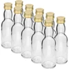 Botella «Maluch» con tapón dorado, 40 ml, 10 uds. - 12 
