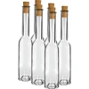 Botella para licor 200ml 6uds.+ 6 corchos KK23/18 - 8 