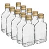 Botella para licores petaca con tapa 200ml 10uds - 4 