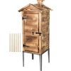 Cámara de ahumado a leña - de madera de abeto, 200 L, con base de acero inoxidable ['kit de ahumado', ' ahumador de madera', ' ahumador a leña', ' cámara de ahumado a leña', ' ahumador de abeto', ' caseta ahumadora de madera', ' ahumador Dragon', ' en qué ahumar', ' ahumador de jardín', ' todo para ahumar', ' cámara de ahumado 200 litros', ' ahumador Browin', ' ahumador con patas', ' qué ahumador elegir', ' ahumado', ' ahumador moderno', ' ahumador versátil', ' ahumador modular', ' ahumador de gran capacidad', ' ahumador 100 cm', ' ahumador alto', ' ¡superventas!', ' ahumado fácil', ' novedades para ahumar']