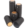 Capuchones con perforación negros fi31mm 100uds. ['Capuchones con perforación', ' capuchones para cuello de botella', ' capuchones para botella para encoger', ' capuchones retráctiles', ' capuchones para botellas']