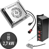 Conjunto de módulos con termostato digital- dragON 2,7 kW, para ahumadores de jardín - 8 