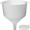 Conjunto - embudo de plástico fi25 con colador - 5 