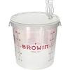 Contenedor de ferment. transp. 30L, impresión, 3 tubos ['contenedor de fermentación', ' cubo de fermentación', ' cubeta de fermentación', ' contenedores de fermentación', ' contenedor de fermentación para vino', ' contenedores de fermentación para vino', ' cubo de fermentación biowin', ' cubo de fermentación browin', ' tubos de fermentación', ' tubo de fermentación', ' tubo para vino', ' tubo silencioso', ' tubo MAXI', ' accesorios para vinificación', ' tubo horizontal', ' tubo para fermentación', ' kit para fermentación de vino y cerveza', ' encurtido', ' contenedor de 30 litros']