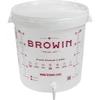 Contenedor de fermentación blanco 30L impresión GB grifo 2 tubos - 13 