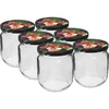 Frasco TO Gurken 425ml con tapa de color. fi82/6 - 6 uds. - 11 