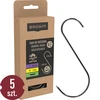 Ganchos para ahumar - en S, afilados, 3 mm x 150 mm, 5 uds. - 9 