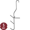 Ganchos para ahumar pescado - triples, 5 piezas ['gancho para ahumar', ' gancho para ahumador', ' ganchos para ahumar', ' gancho para pescado', ' ganchos para ahumar pescado']