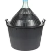 Globo para vino 34L en cesta de plástico - 6 