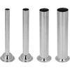 Juego de embudos de acero inoxidable para embutidoras verticales Browin de 3, 5, 7 L, 4 piezas - 2 