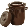 Olla de cerámica 10l para fermentar con sello de agua y tapa - 3 