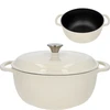 Olla de hierro fundido esmaltada - ecru, 5,8 L - 5 