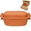 Olla romana 2,5L ['olla romana', ' asado sin grasa', ' cocción al vapor', ' para carne', ' para pan', ' para pescado', ' para vegetarianos', ' platos de una sola olla', ' platos para niños', ' platos dietéticos', ' para hornear pan', ' olla de barro', ' olla de arcilla', ' idea para regalo', ' para paté', ' para pastel', ' molde para pan']