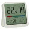 SOENS Termómetro electrónico blanco ['termómetro electrónico', ' termómetro con reloj y fecha', ' termómetro con higrómetro', ' medición de humedad en interiores', ' medidor de confort', ' termómetro con indicador de confort', ' termómetro multifuncional', ' termómetro para interiores', ' termómetro interior', ' termómetro inalámbrico', ' termómetro electrónico de pared', ' estación meteorológica', ' estación del tiempo']