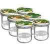 Tarro de 350ml con tapa fi82/6 y prensa - 6 unidades. ['tarros', ' tarros pequeños', ' tarrito', ' tarro de vidrio', ' tarros de vidrio', ' tarro con tapa', ' tarros para conservas', ' tarro para conservas', ' tarros para envasar', ' tarros para especias', ' tarro para mermelada', ' tarro para confituras', ' tarro para miel', ' tarrito para miel', ' prensa', ' prensa para conservas', ' prensa para tarros']