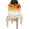 Tarro multifuncional con grifo 5L + soporte de madera - 3 