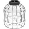 Tarro multifuncional con tapa negra, 8L ['Tarros para conservas', ' tarro', ' tarro para pepinillos', ' para licores', ' tarro 8l', ' tarro con certificación', ' tarro irrompible', ' tarro universal', ' tarro multifuncional', ' tarro para conservas', ' tarro de plástico', ' tarro de material']
