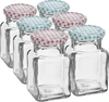 Tarro TO 150ml Cuatro esquinas fi53 tapa - 6uds. - 10 