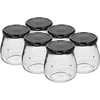 Tarro TO 500ml otra Ánfora tapa negra fi82/6 -6uds - 13 