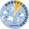 Term. de cristal líquido, infantil (15-28C)Ø11cm ['termómetro para habitación infantil', ' termómetro infantil', ' termómetro para cuarto de niños', ' termómetro de cristal líquido', ' termómetro autoadhesivo', ' termómetro con escala gráfica']