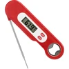 Termómetro culinario electrónico con sonda plegable (-50/+300℃), rojo - 5 
