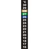 Termómetro de cristal líquido (16/30C) 13cm - 4 