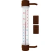 Termómetro exterior marrón (-50/50C) 27cm ['termómetro de ventana', ' qué temperatura']