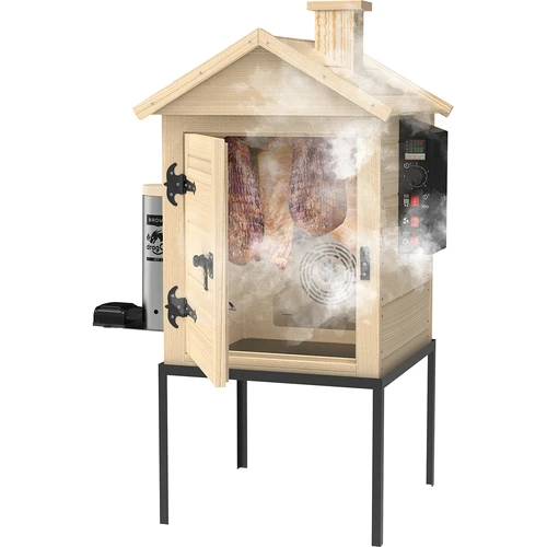 Ahumador 115 L dragON Wood 60E de madera, con módulo calefactor eléctrico y controlador - 6