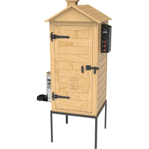 Ahumador 200 L dragON Larch E21 - de alerce, con módulo calefactor eléctrico y controlador - 2