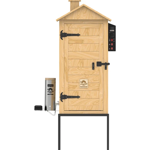 Ahumador 200 L dragON Larch E21 - de alerce, con módulo calefactor eléctrico y controlador - 3