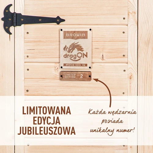 Ahumador con Wi‑Fi, 200 L - dragON WOOD 100IQ con módulo calefactor eléctrico y controlador - 4