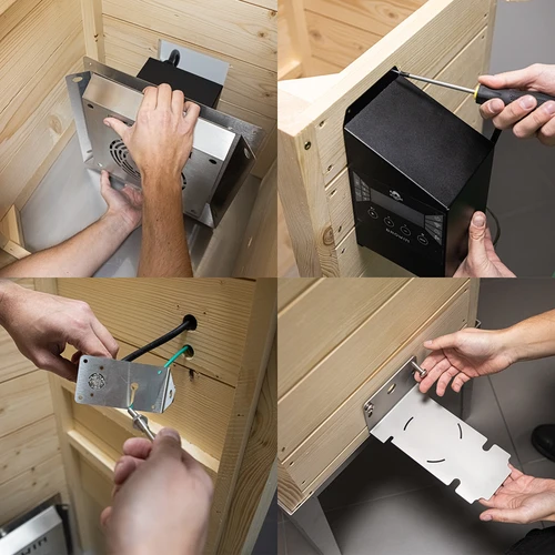 Ahumador con Wi‑Fi, 200 L - dragON WOOD 100IQ con módulo calefactor eléctrico y controlador - 14