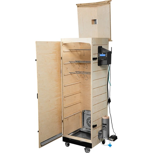 Ahumador dragON PLYWOOD NATURE – sin bastidor, modular, con controlador Wi‑Fi, 320 L - 3