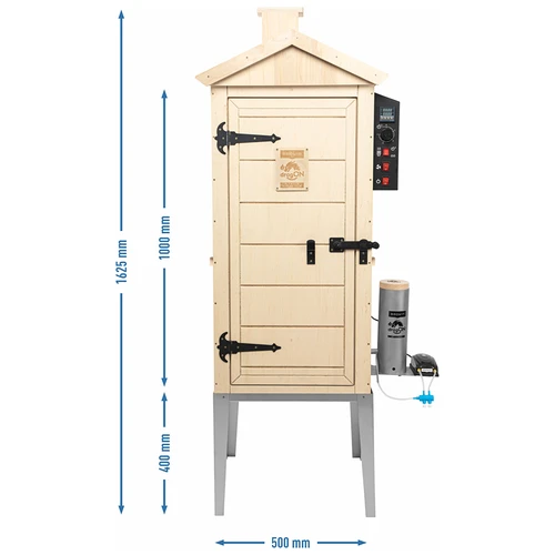 Ahumador eléctrico dragON PLYWOOD 100E con módulo calefactor y controlador - 14