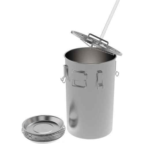 Ahumador en olla 35l, para estufa de gas - 3