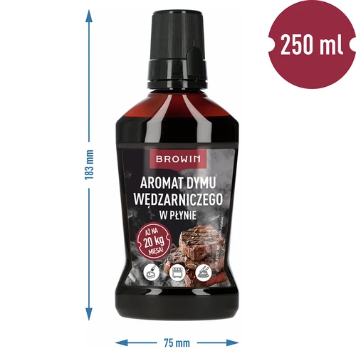 Aroma de humo líquido para 20 kg, 250 ml - 4