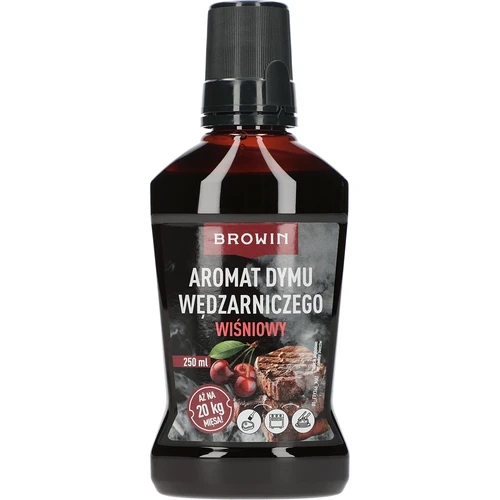 Aroma de humo líquido para ahumar – madera de cerezo, 250 ml