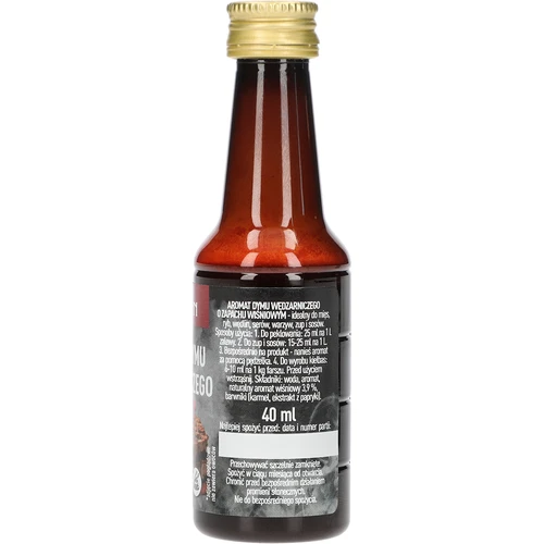 Aroma de humo líquido para ahumar – madera de cerezo, 40 ml - 2