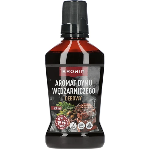 Aroma de humo líquido para ahumar - roble, 250 ml