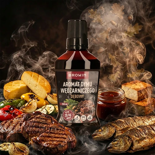 Aroma de humo líquido para ahumar - roble, 250 ml - 5