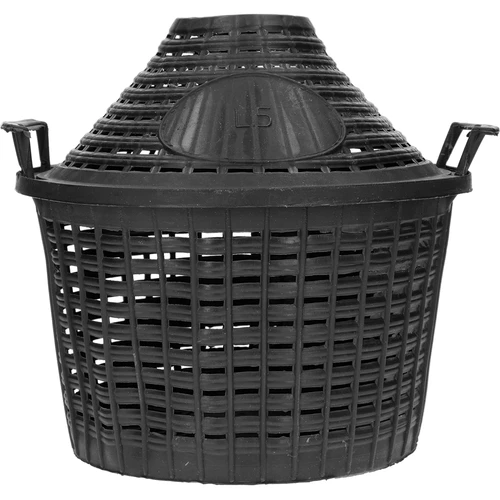 Balón para vino 5L en cesta de plástico - 5