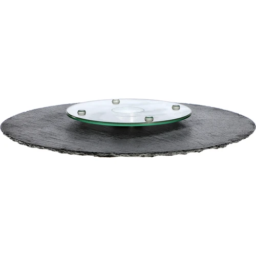 Bandeja giratoria de pizarra fi30cm - 6