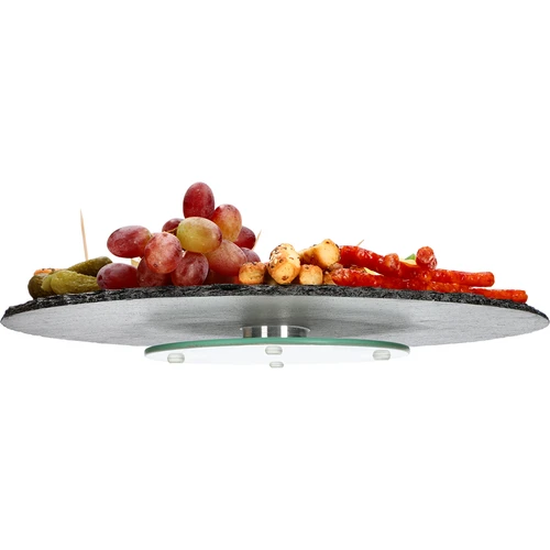 Bandeja giratoria de pizarra fi30cm - 11
