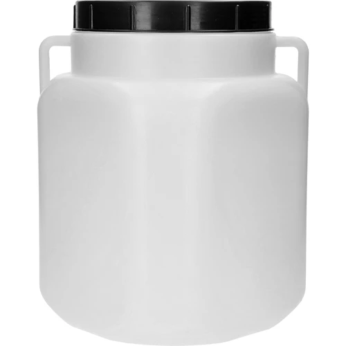 Barril Cuadrado - blanco, asas, 30 L - 2