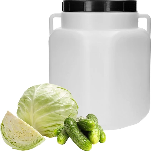 Barril Cuadrado - blanco, asas, 30 L - 3
